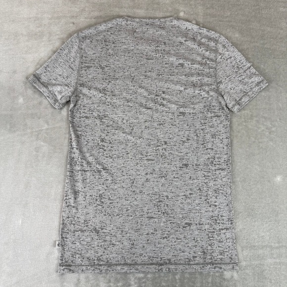 John Varvatos Burnout Pocket Tee T-Shirt Mens XS Heather Gray Stretch $89 NWT - Picture 7 of 8